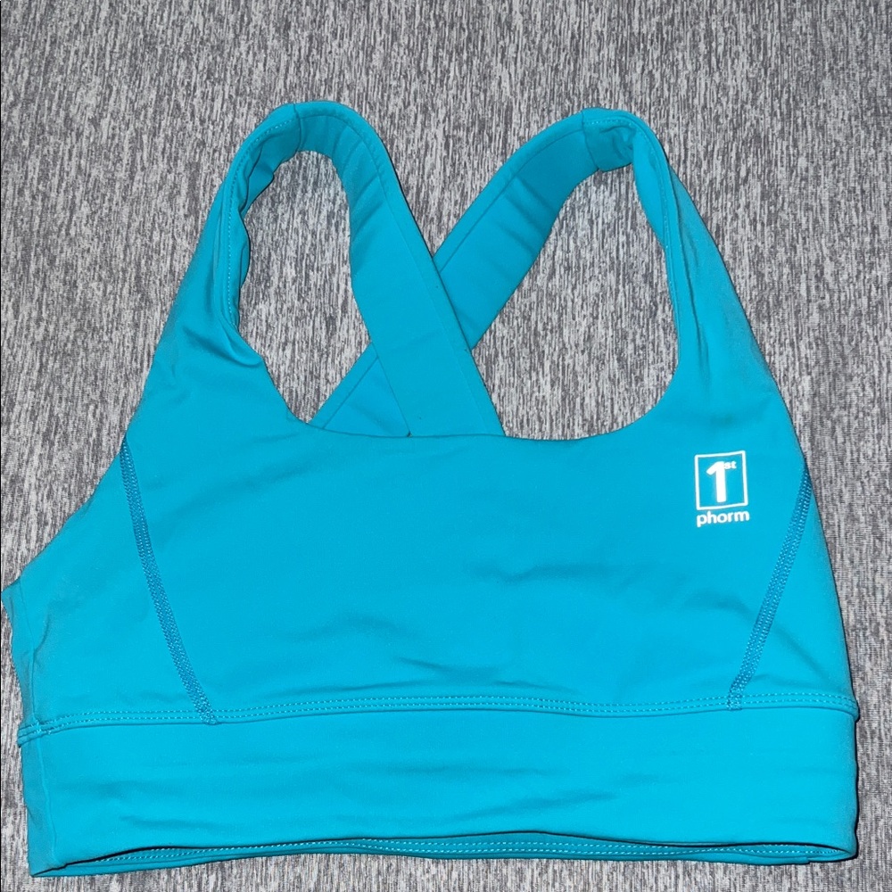 1st Phorm Teal Sports Bra